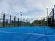 Campo de tênis 12mm panorâmico exterior Q235 de aço 10mx20m de Padel