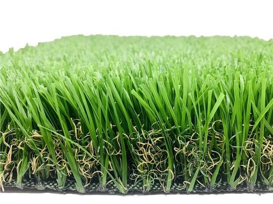 15 pés de plutônio da largura que suporta W dão forma ao gramado artificial personalizado da grama artificial da decoração
