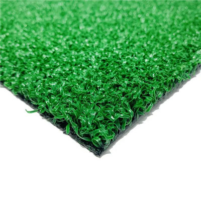 Colocação preta 15mm verde 12000D de SBR Mini Golf Artificial Turf Grass